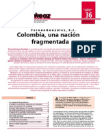 Colombia, Una Nación Fragmentada