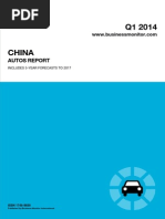 Q1 2014 China: Autos Report