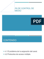 La Subcapa de Control de Acceso Al Medio