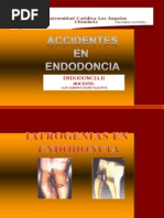 Accidentes en Endodoncia