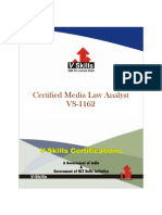 Media Law Certification