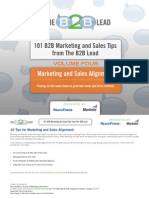 B2blead Marketing Sales Alignment Ebook