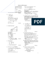 Solutions For JMET Quant Paper-1