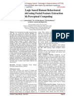 A Fuzzy Logic Based Human Behavioural Analysis Model Using Facial Feature Extraction With Perceptual Computing