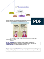 El Acento Diacrítico