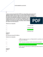 Act 9 Quiz de Sistema de Gestion Ambiental