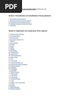 IGCSE Biology 2012 Exam Revision Notes by Samuel Lees