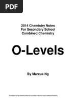 Olevels Chemistry Notes - Combined Chemistry