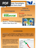 Esxposición 2.8 Cronograma