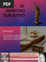 El Derecho Subjetivo