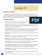 Matemática Aplicada Unidade IV