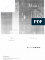 McDowell (2003) Mente y Mundo PDF