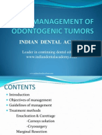 Management of Odontogenic Tumors / Orthodontic Courses by Indian Dental Academy