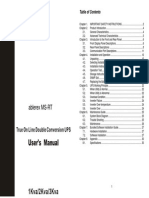 Ablerex MS-RT User Manual