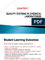 Chm561 Chapter 7 - Quality Systems in Chemical Laboratories-Reviewed