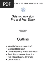 Seismic Inversion