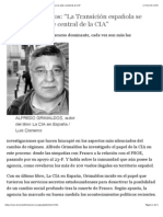 Alfredo Grimaldos: "La Transición Española Se Diseñó en La Sede Central de La CIA"