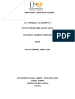 Ensayo Aporte de La Epistemologia Al Sustento Teorico Del Analisis Social