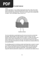 Lecture 17 The Toroidal Inductor