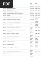 Exam Timetable Full 13-14