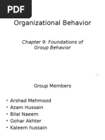 Organizational Behavior