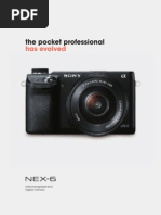 Happy Sony NEX6 Brochure