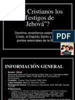 Son Cristianos Los Testigos de Jehova