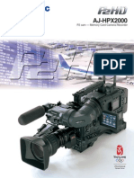 AJ-HPX2000: P2 Cam - Memory Card Camera Recorder