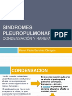 Sindromes Pleuropulmonares