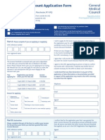 UK GMC Lower Income Discount Form