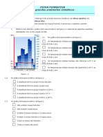 4º FICHA FORMATIVA - Geografia - 7º Ano - Ambientes Climáticos