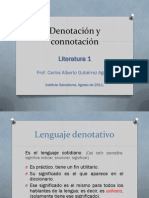 Denotación y Connotación