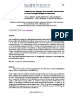 Étude Bactériologique Comparative Des Fromages Frais Marocains Commercialisés