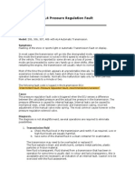 AL4 Pressure Regulation Fault