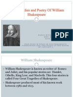 The Tragedies and Poetry of William Shakespeare