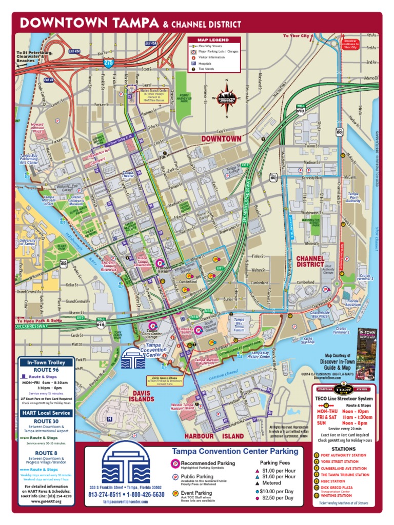 Downtown Tampa: & Channel District | PDF | Tampa | Leisure