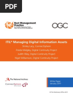 Itil Managing Digital Information Assets