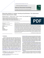 Measuring Emotions in Students Learning and Performance The Achievement Emotions Questionnaire (AEQ) 2011 Contemporary Educational Psychology