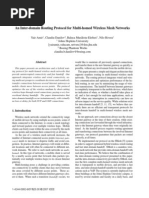 An Inter-Domain Routing Protocol For Multi-Homed Wireless Mesh Networks