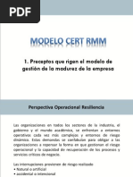 Preceptos Del Modelo de Gestión de La Madurez de La Empresa