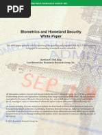 Biometrics and Homeland Security