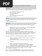 Errores en El Disco Duro Causados Por Datos Dañados o Daños Físicos