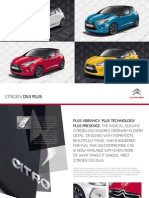 Citroen Ds3 Plus Brochure