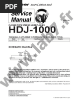 Pioneer HDJ-1000-S-G-K PDF