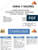 Etica Moral y Valores