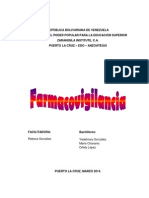 Informe Farmacovigilancia