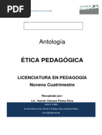 Ética Pedagogica