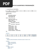 Exercício Resolvido