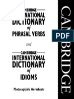 Cambridge International Phrasal Verbs