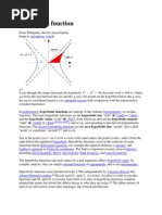 Hyperbolic Function - wikiPEDIA